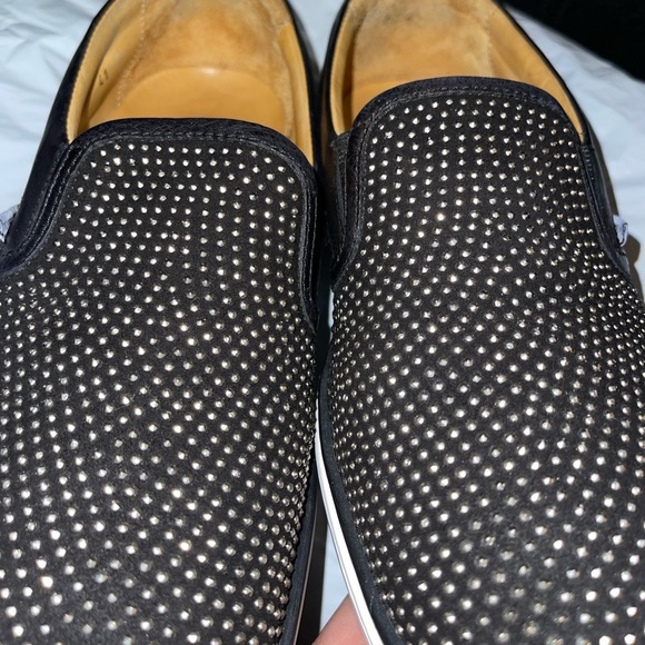 JIMMY CHOO Studded Black Slip-On Men\'s Shoes            SIZE 41EU /8US main image 4